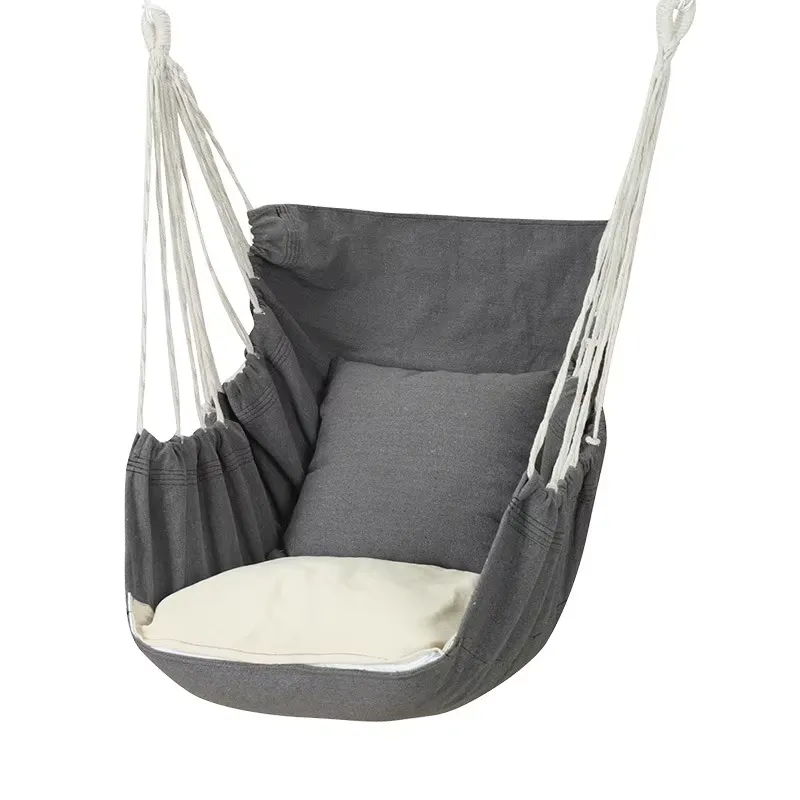Canvas Hammock Swing Chair wit - Kids Outdoor Garden ulasan dan harga