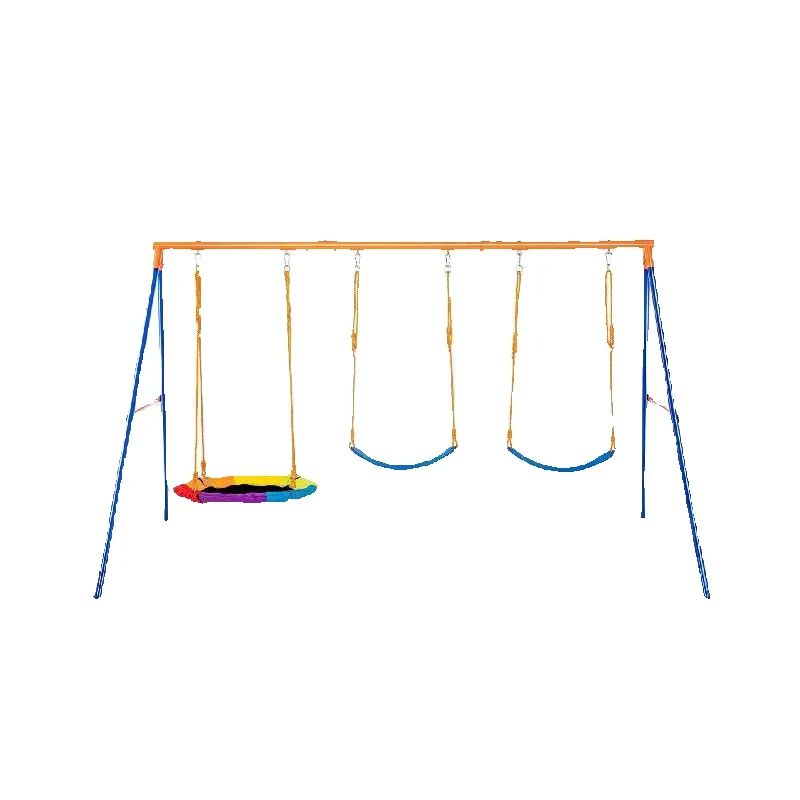 SucceBuy Swing Sets for Backya - Kids Outdoor Swing Set ulasan dan harga
