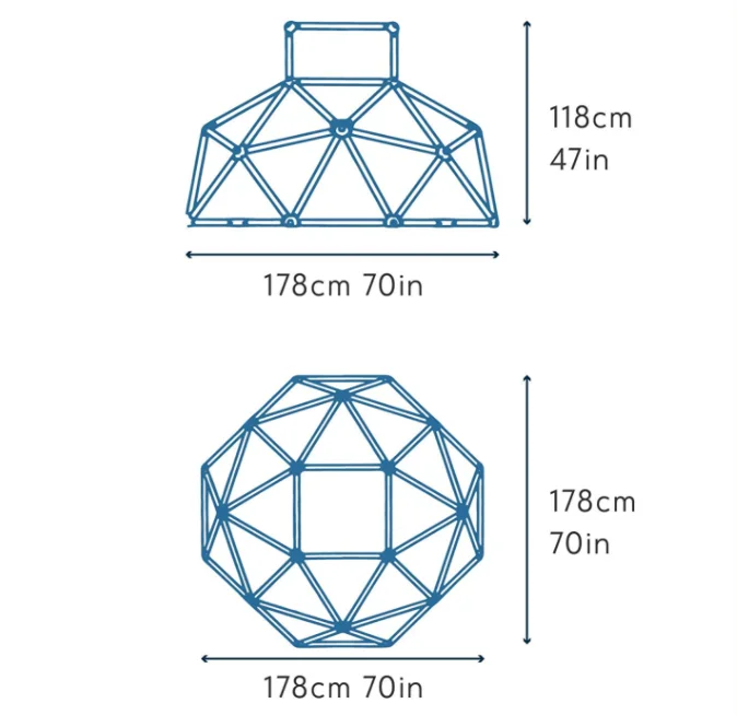 #For Active Outdoor Fun Jungle - Kids Outdoor Climbing Dome ulasan dan harga
