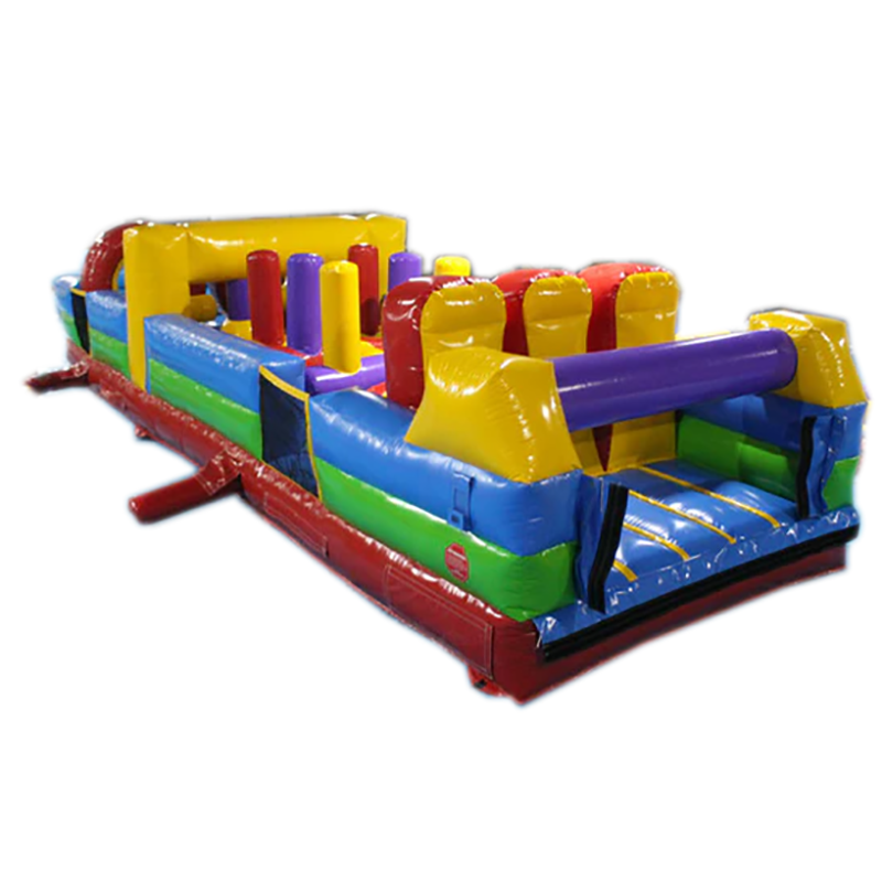 Indoor Inflatable Obstacle Cou - Kids Outdoor Obstacle Course Equipment ulasan dan harga