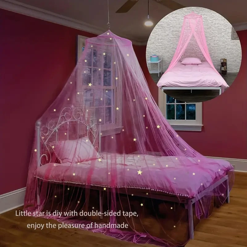 Bed Canopy For Girls With Glow - Kids Outdoor Yurt ulasan dan harga
