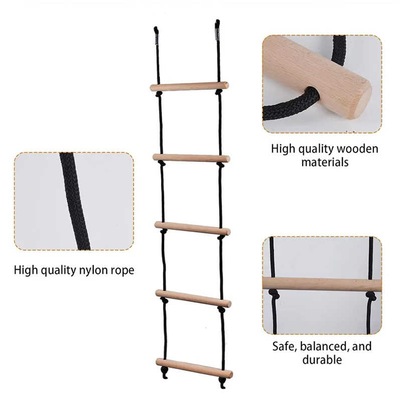 Children Climbing Rope Ladder  - Kids Outdoor Swing Set ulasan dan harga