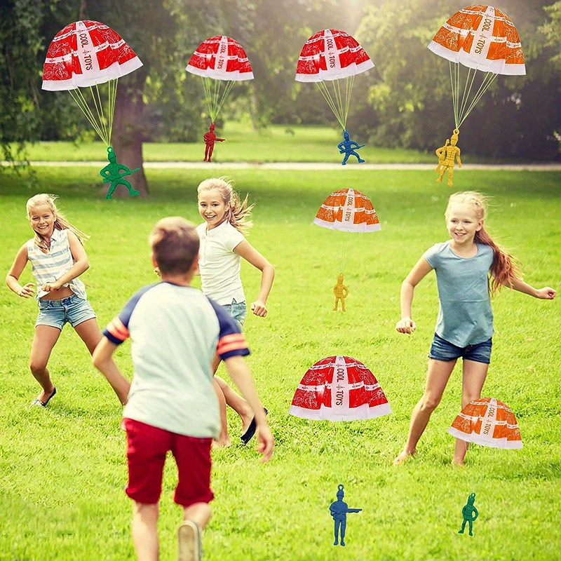 10/100pcs Parachute Toys for K - Kids Unique Outdoor Toys ulasan dan harga