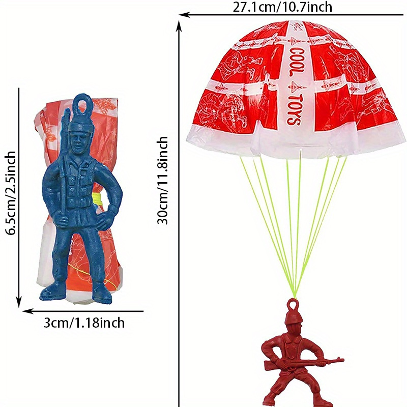 10/100pcs Parachute Toys for K - Kids Unique Outdoor Toys ulasan dan harga