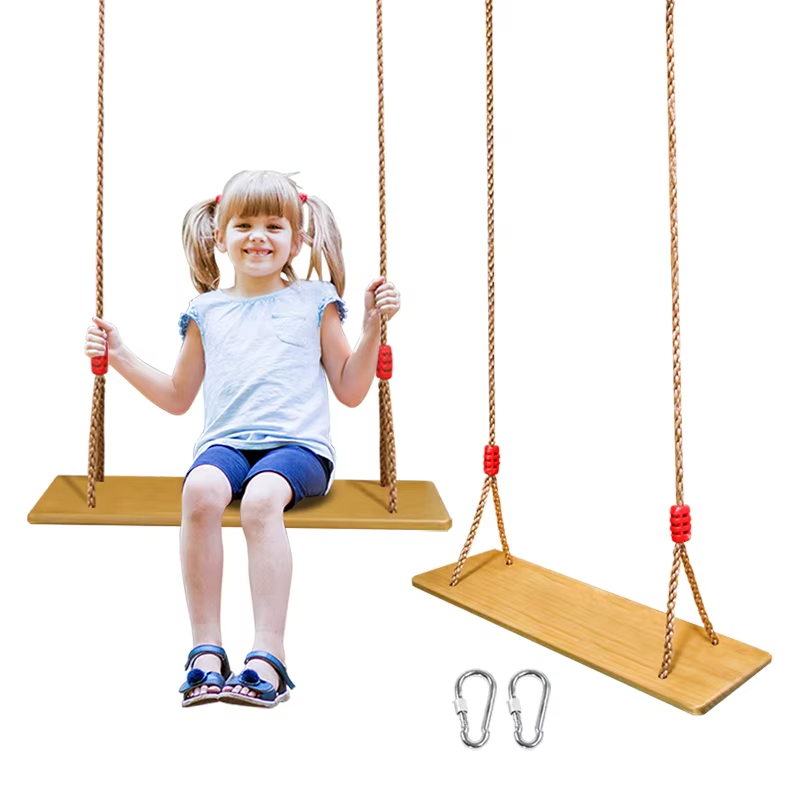 Wood Tree Swing Seat Indoor Ou - Kids Outdoor Swing Set ulasan dan harga