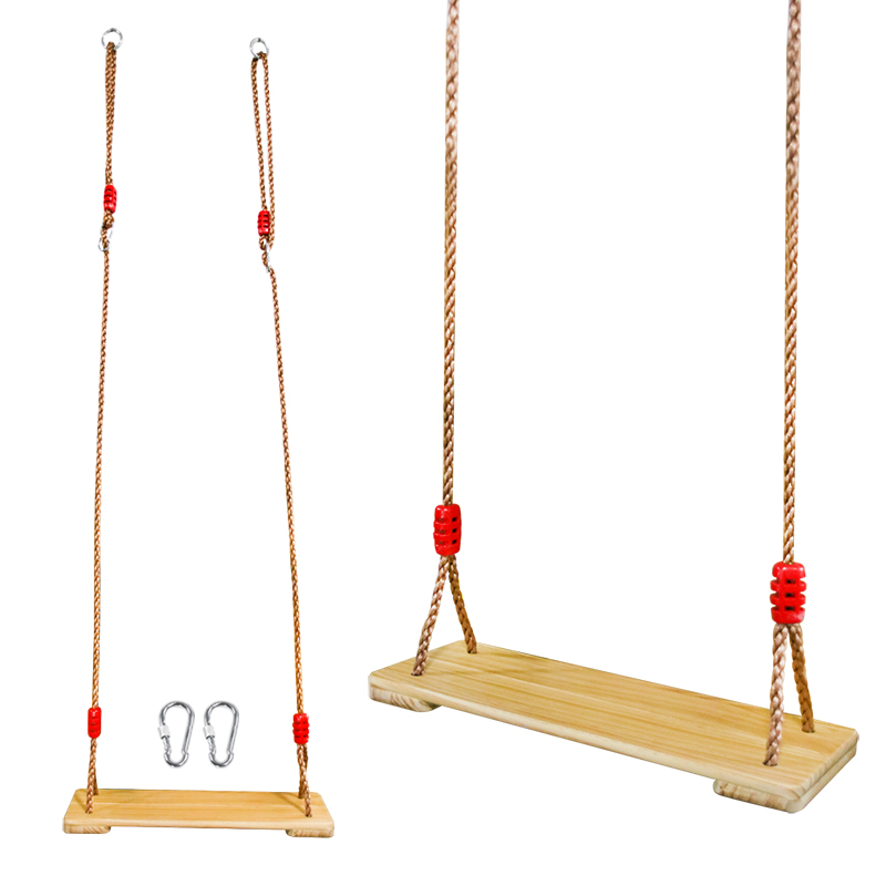 Wood Tree Swing Seat Indoor Ou - Kids Outdoor Swing Set ulasan dan harga