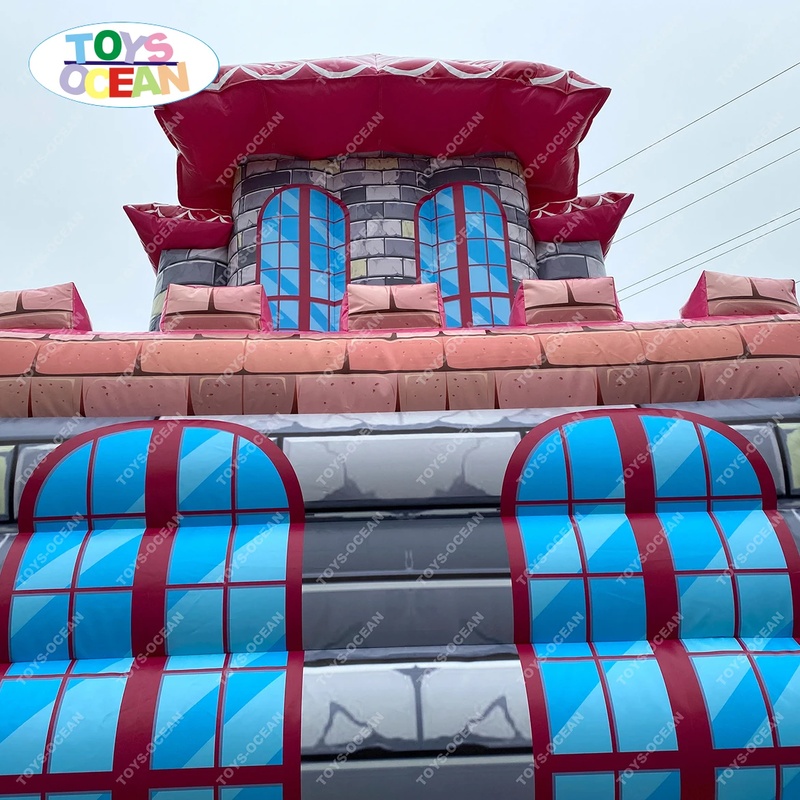 Customized Large Outdoor Playg - Kids Outdoor Jump House ulasan dan harga