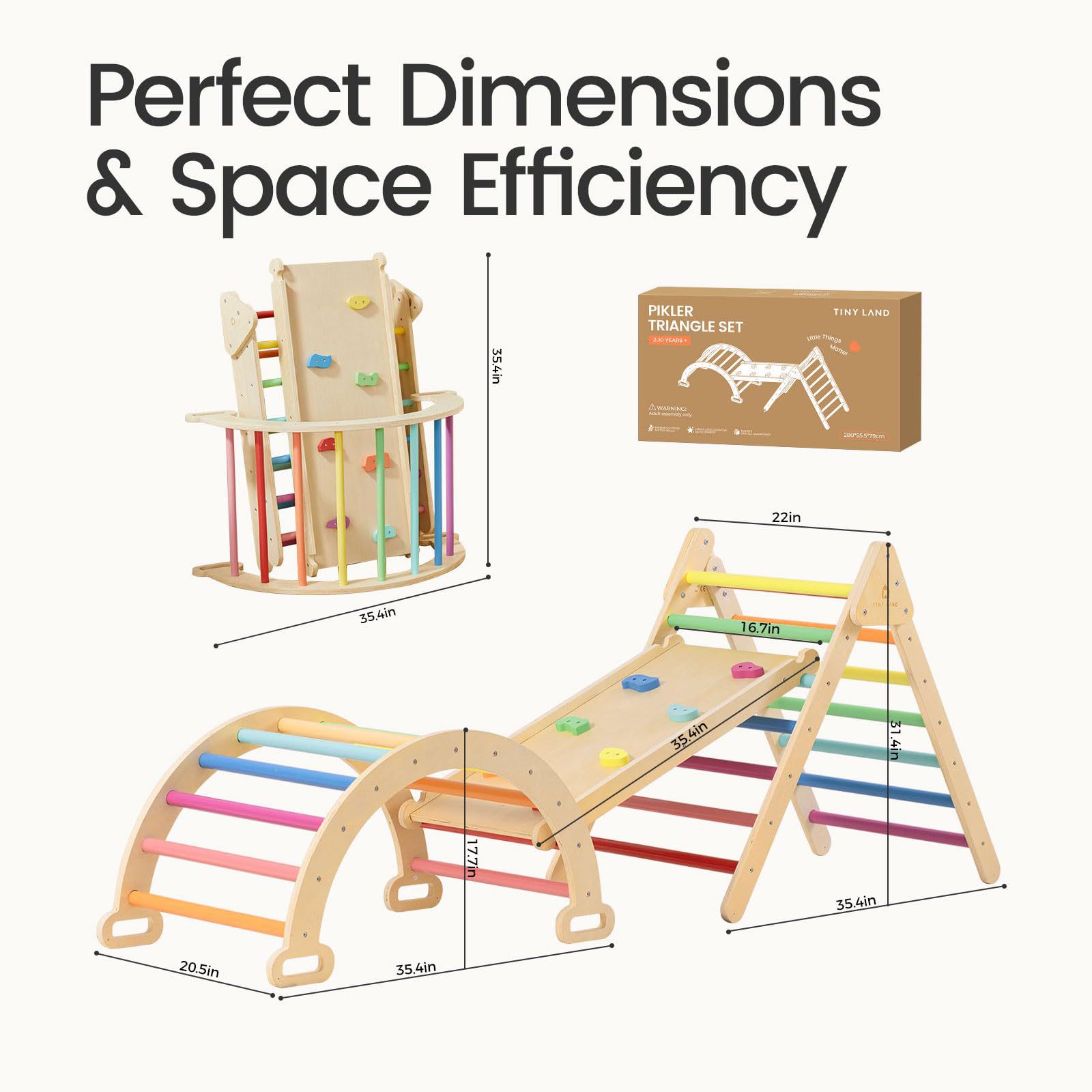 Solid Wood Versatile Climbing  - Kids Outdoor Climbing Frame ulasan dan harga