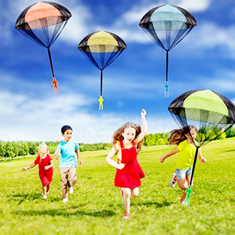Hand Throwing Parachute Kids O - Kids Outdoor Volleyball ulasan dan harga