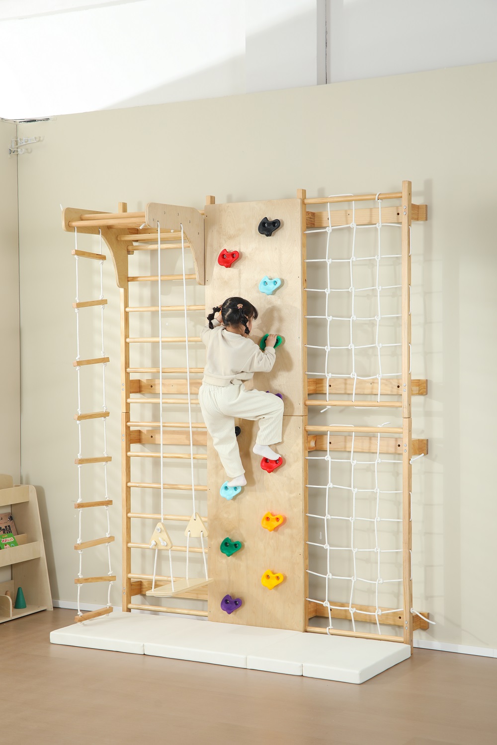 In Stock Indoor Monkey Bars Ki - Kids Outdoor Climbing Frame ulasan dan harga