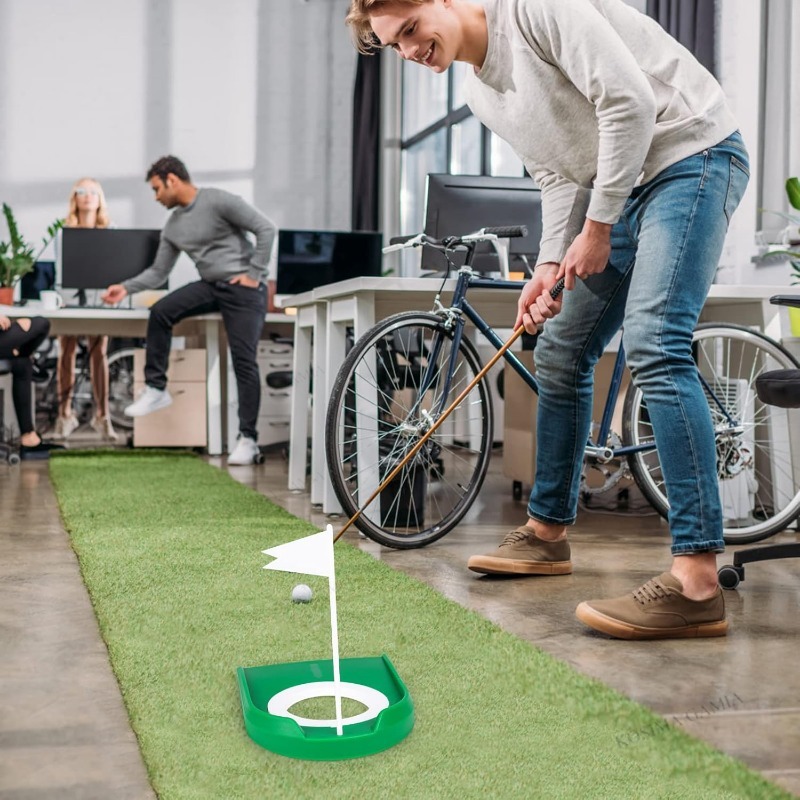 Easy Setup Golf Putting Cup wi - Kids Outdoor Lawn Equipment ulasan dan harga
