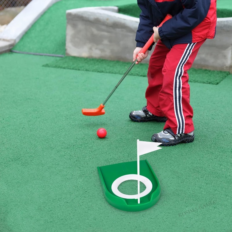 Easy Setup Golf Putting Cup wi - Kids Outdoor Lawn Equipment ulasan dan harga