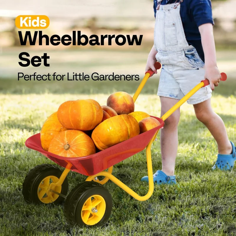 Kids Wheelbarrow Children Gard - Kids Outdoor Garden ulasan dan harga
