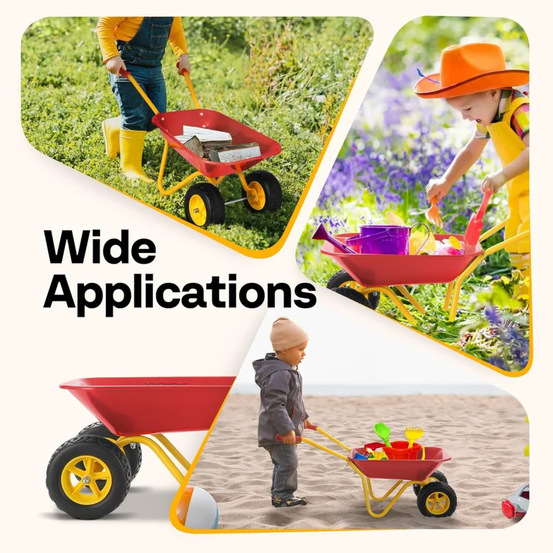 Kids Wheelbarrow Children Gard - Kids Outdoor Garden ulasan dan harga