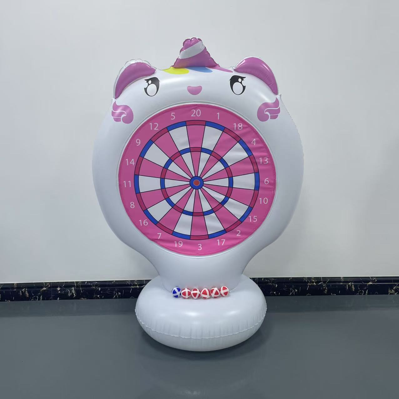Inflatable Unicorn Throwing Ga - Outdoor Toys For Kids ulasan dan harga