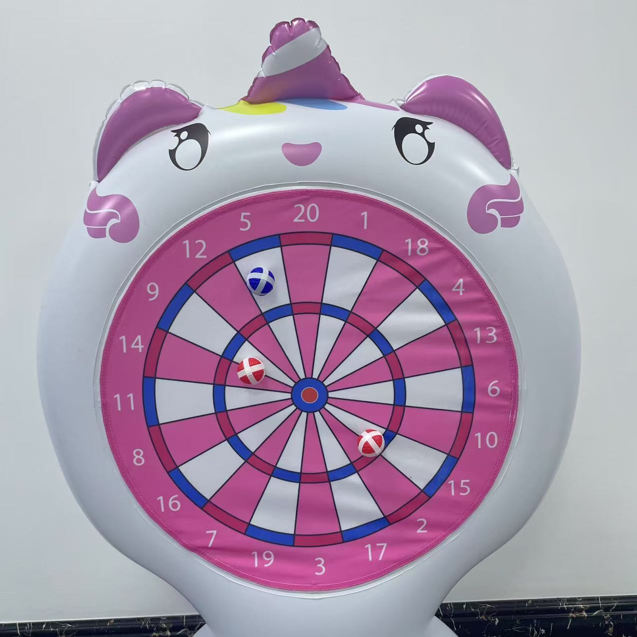 Inflatable Unicorn Throwing Ga - Outdoor Toys For Kids ulasan dan harga