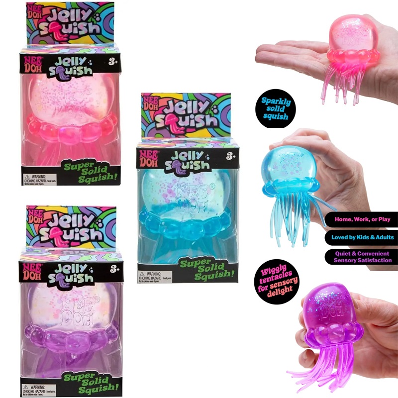 Squishy Needoh Jellyfish Beach - Outdoor Toys For Kids ulasan dan harga