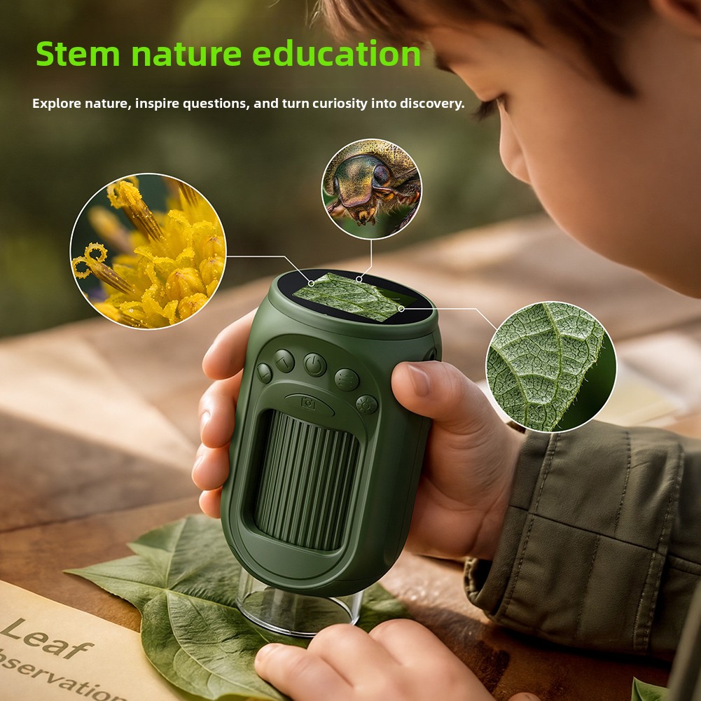 1000x Handheld Digital Microsc - Kids Outdoor Microscope ulasan dan harga