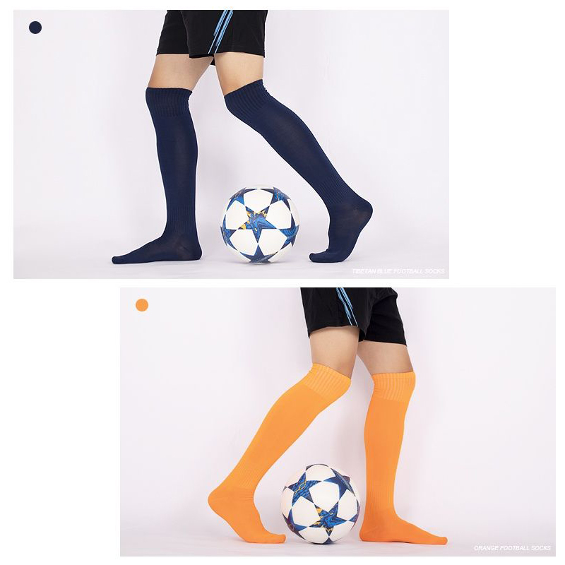Football Soccer Socks Breathab - Kids Outdoor Volleyball ulasan dan harga